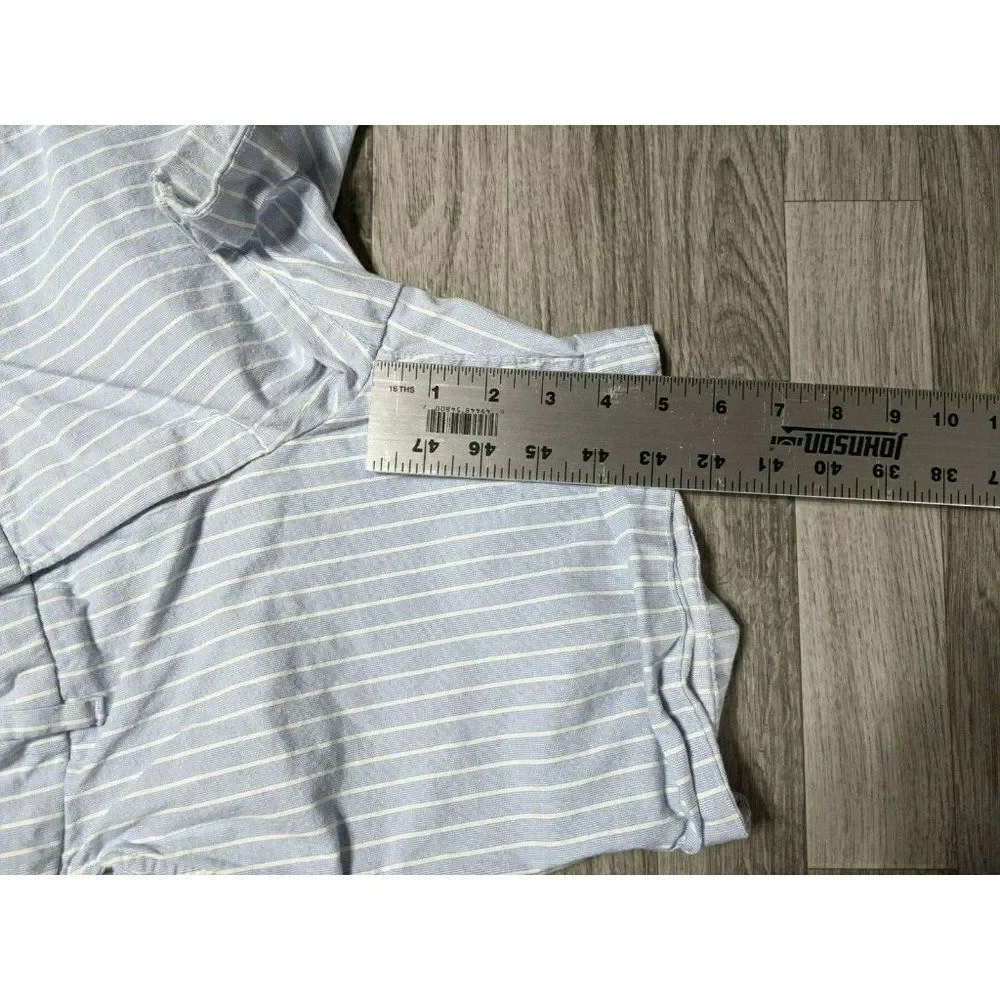 (3/$27)‎ H&M L.O.G.G. Cuffed Striped Shorts
